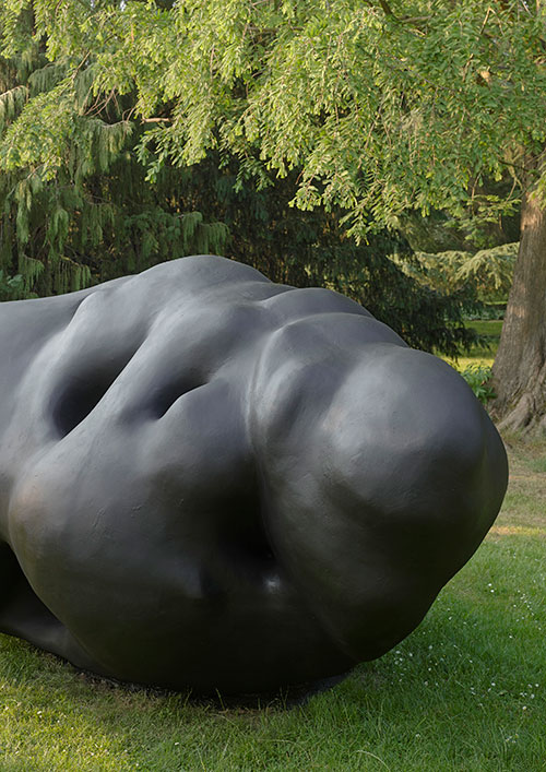 Skulptur: Zirbel von Gereon Krebbber (1)
