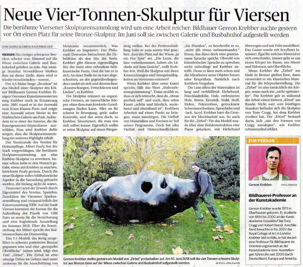 Presseartikel - Rheinische Post à partir de 01.03.2010